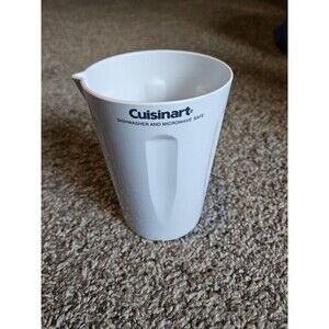 Cuisinart Smart Stick Replacement White Prep Cup Beaker 16 Ounce